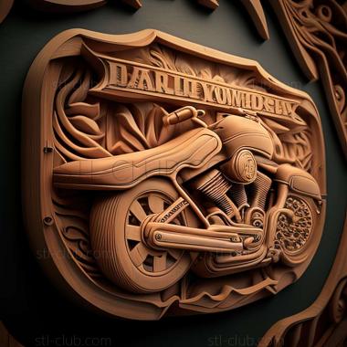 3D model Harley Davidson Switchback (STL)